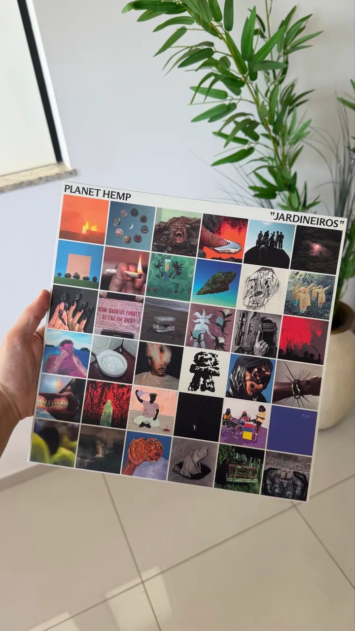 Disco de vinil verde LP Planet Help - Jardineiros - Noize (2022)