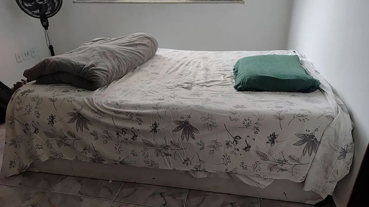 Cama casal com colchão + Box Baú  - Foto 2