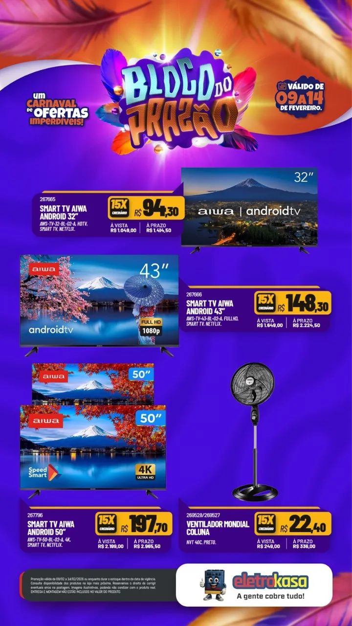 Oferta exclusiva TVS com o Felipe 
