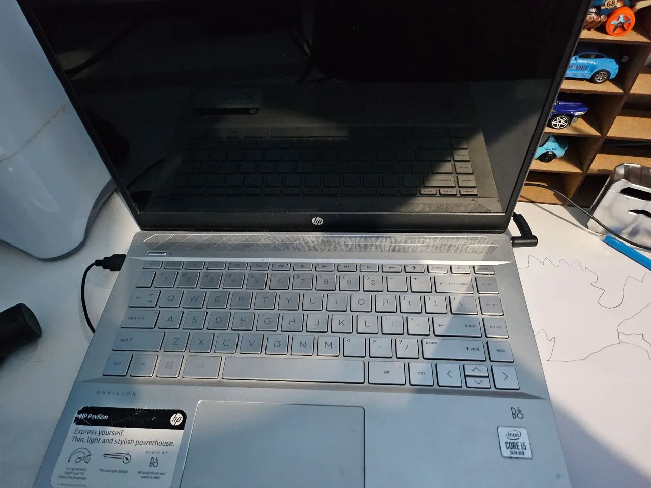 Notebook  hp 14" i5 10ger, ssd 256 - Foto 3