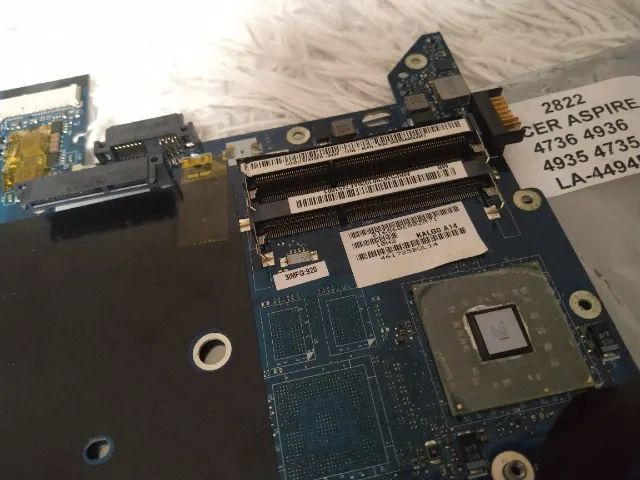 Placa Mãe Notebook Acer Aspire 4736 4936 4935 4735 LA -4494P - Foto 5