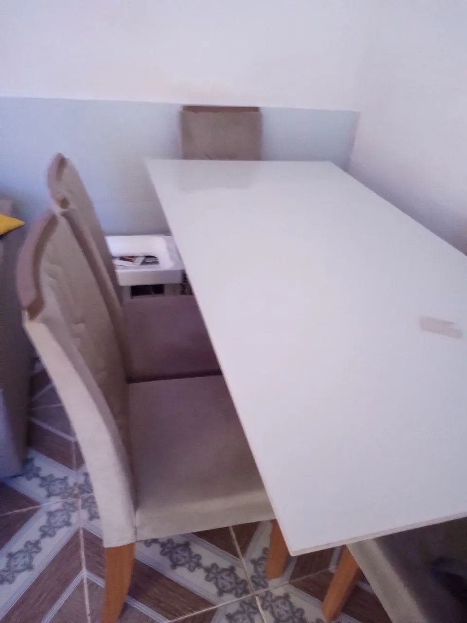 Mesa grande tampo de vidro - Foto 4