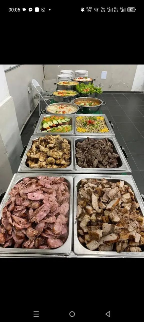 buffet completo de churrasco  - Foto 5