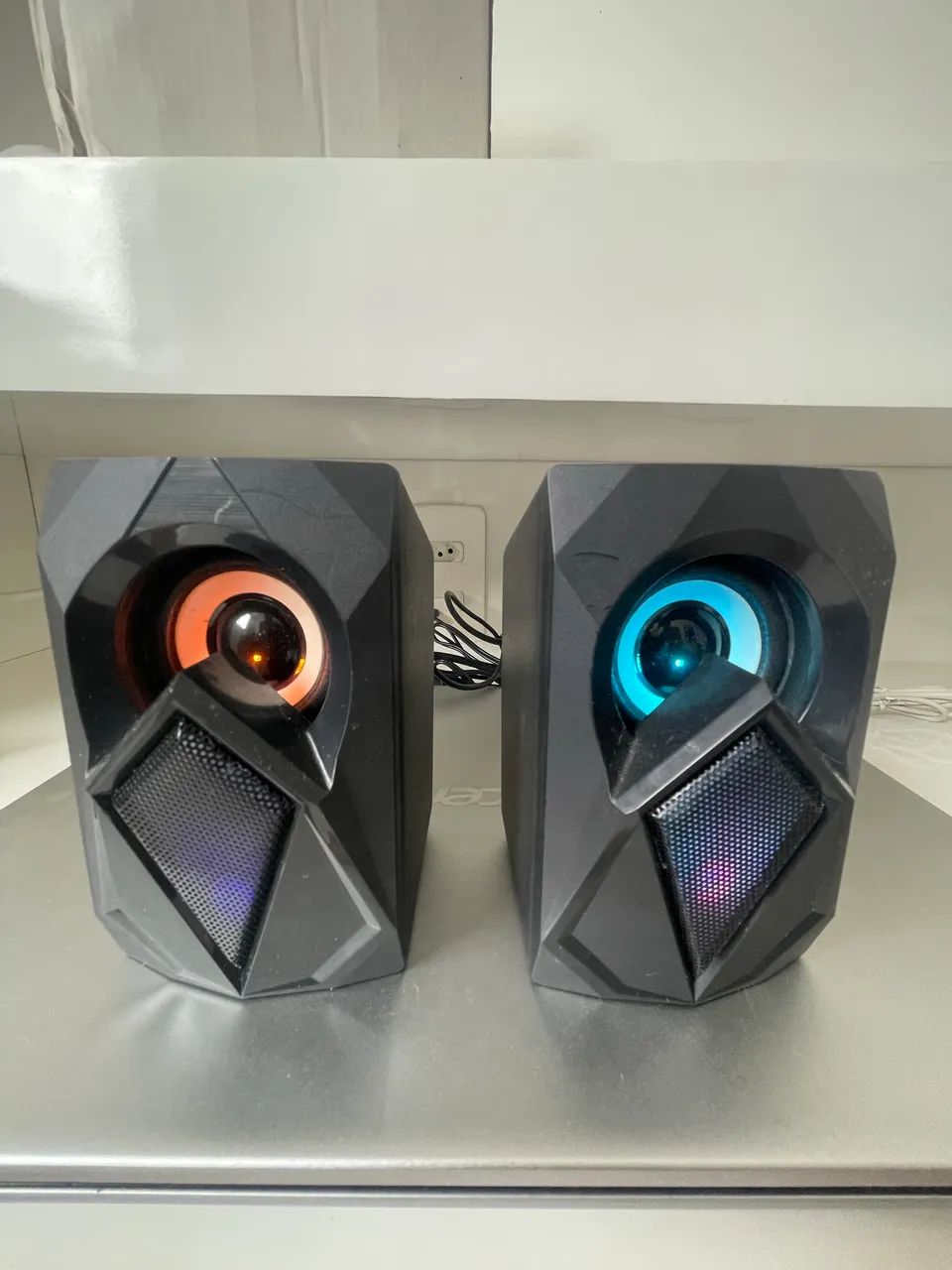 2 caixas de som gamer para Pc  - Foto 2