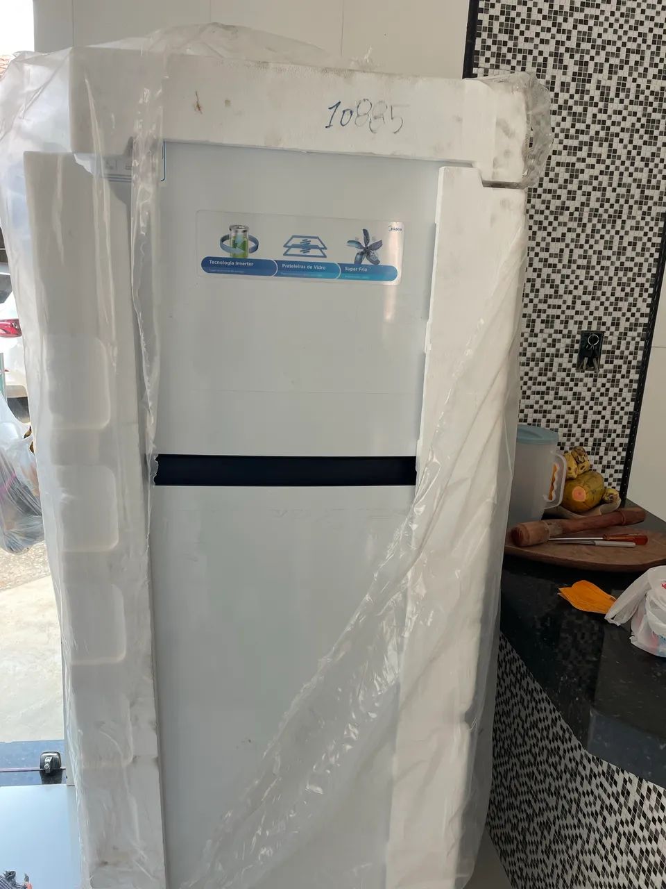 Geladeira midea 410 litros 