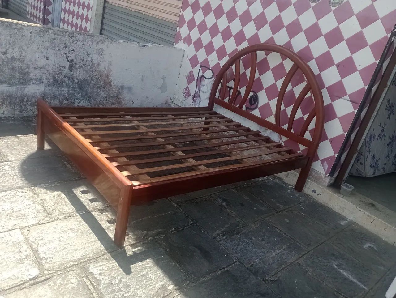 Cama Casal Madeira  - Foto 3