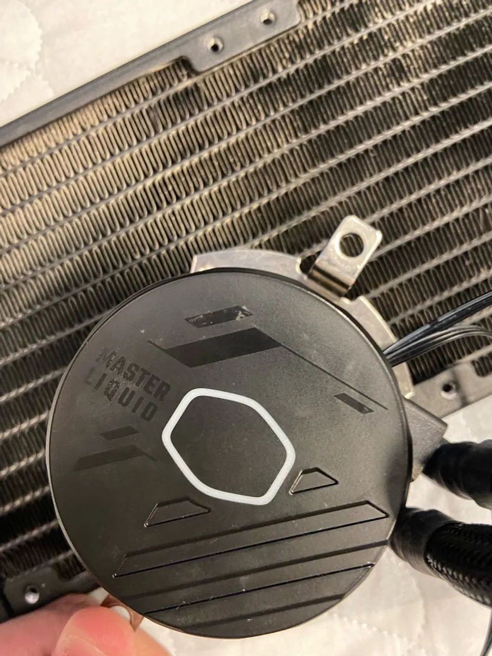 WATER COOLER COOLERMASTER MASTERLIQUID 240 CORE ARGB (OLHE DESCRIÇÃO) - Foto 4