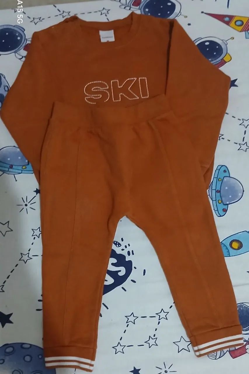 Conjunto Moletom Infantil T3 - Foto 2