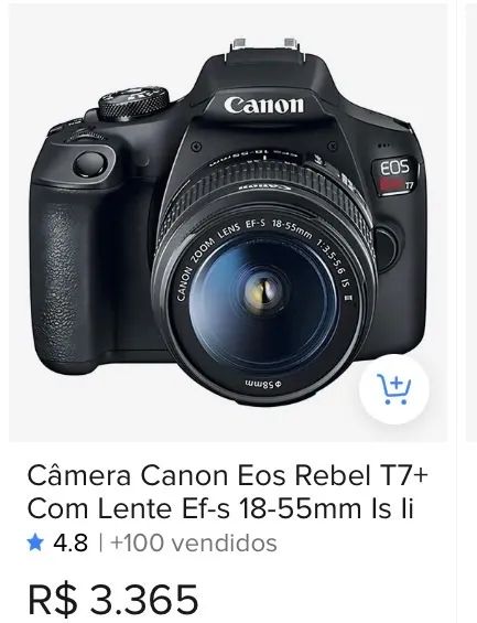 Câmera Cânon - Foto 3