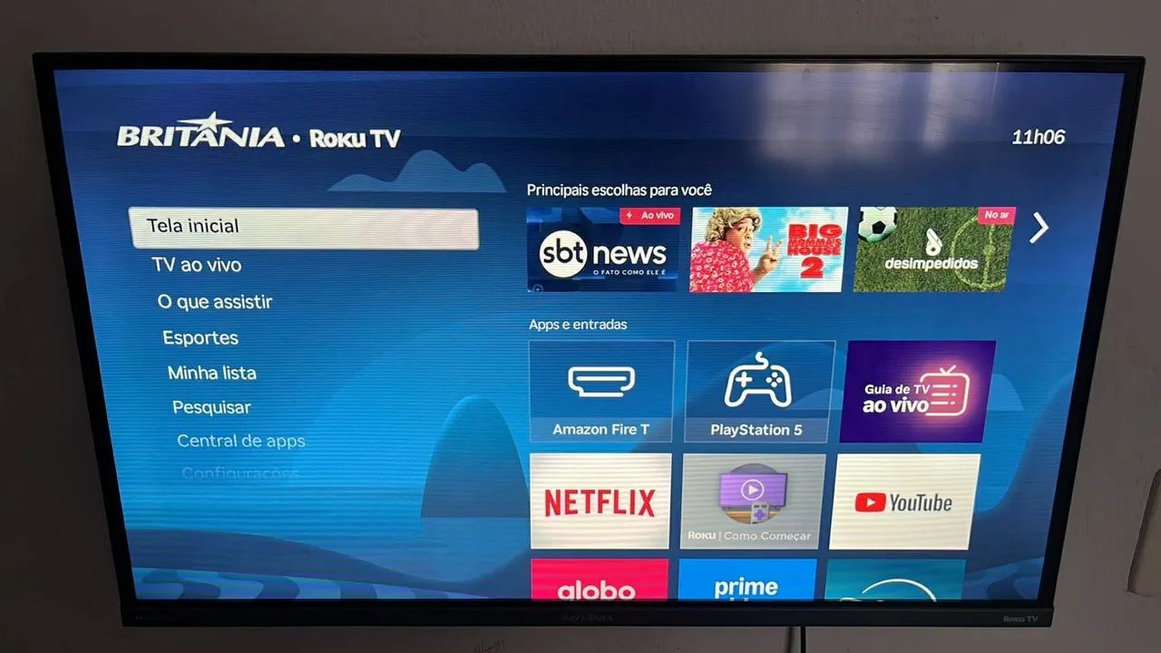 Tv smart ,aceito troca monitor gamer