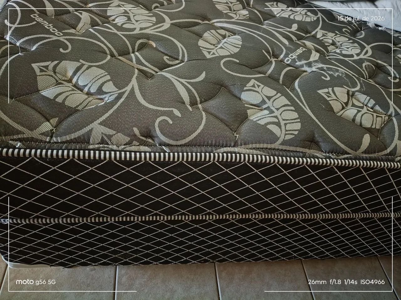 Cama box solteirão 