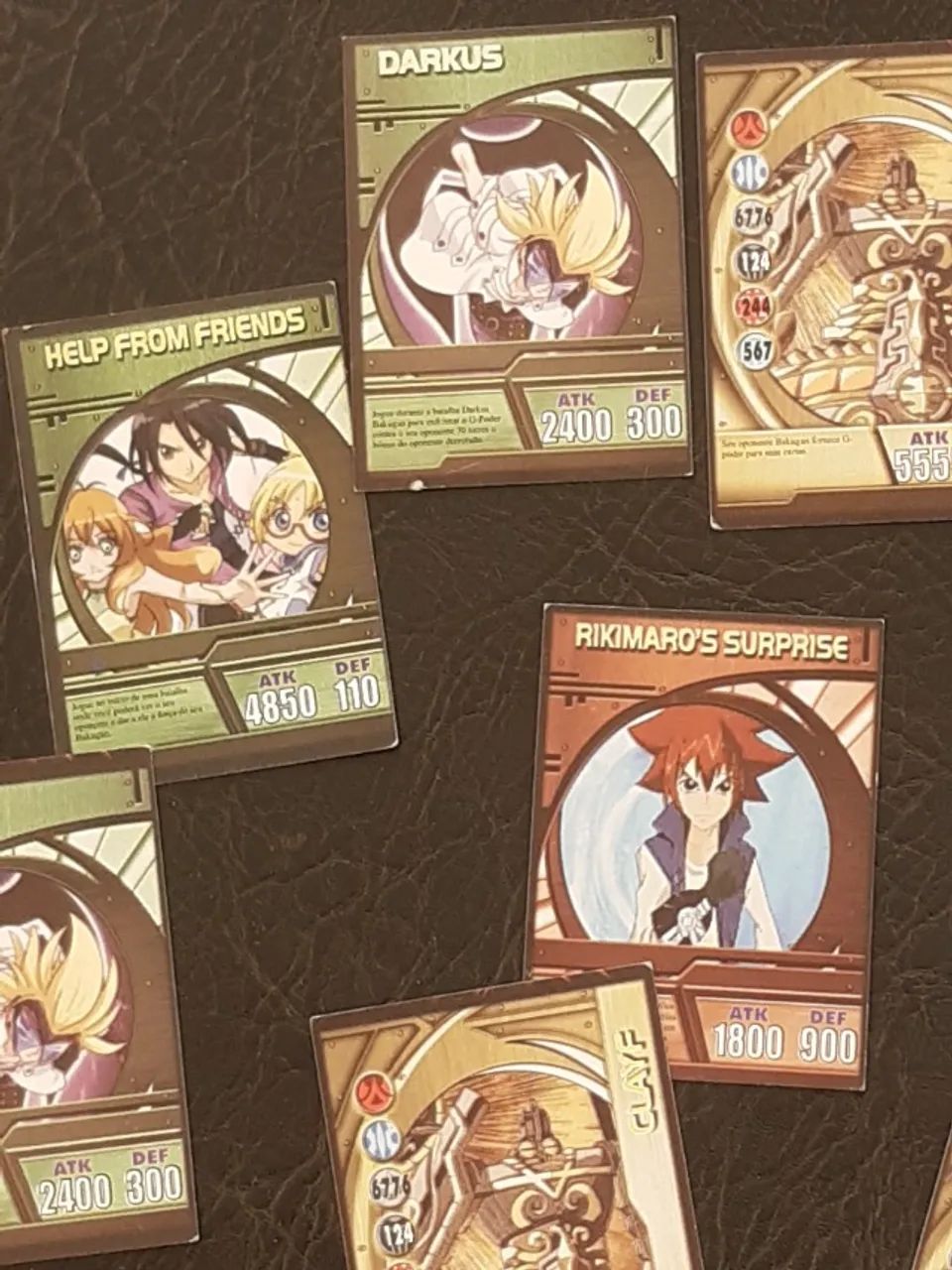 Lote figurinhas bakugan cartões  - Foto 2