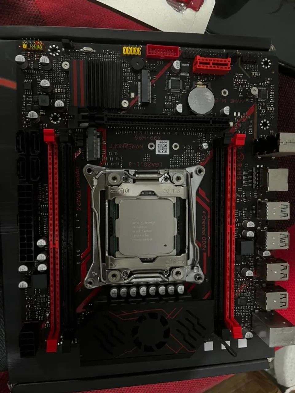 Kit Xeon E5 2680 V4 + Placa Mãe H9s - Foto 2