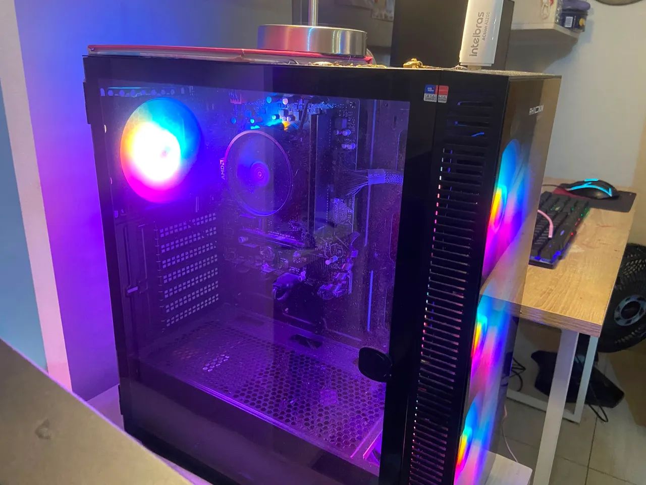 Desktop Ryzen 5 4600G  +  Monitor 24' - Foto 4