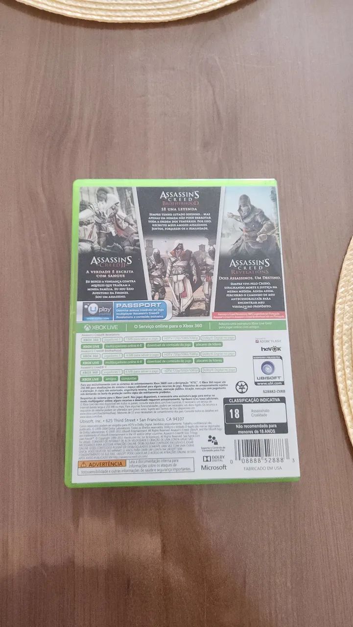 XBOX 360 - Assassin's Cred Ezio Trilogy - Foto 4