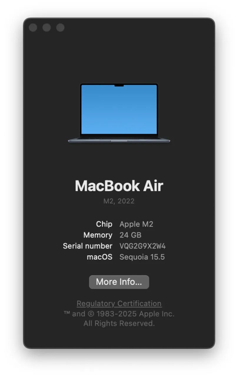 【未使用】MacBook Air 13.6 M2 24GB 1TB MacBook Air | 24GB | 1TB - Notebooks - Vila Izabel, Curitiba