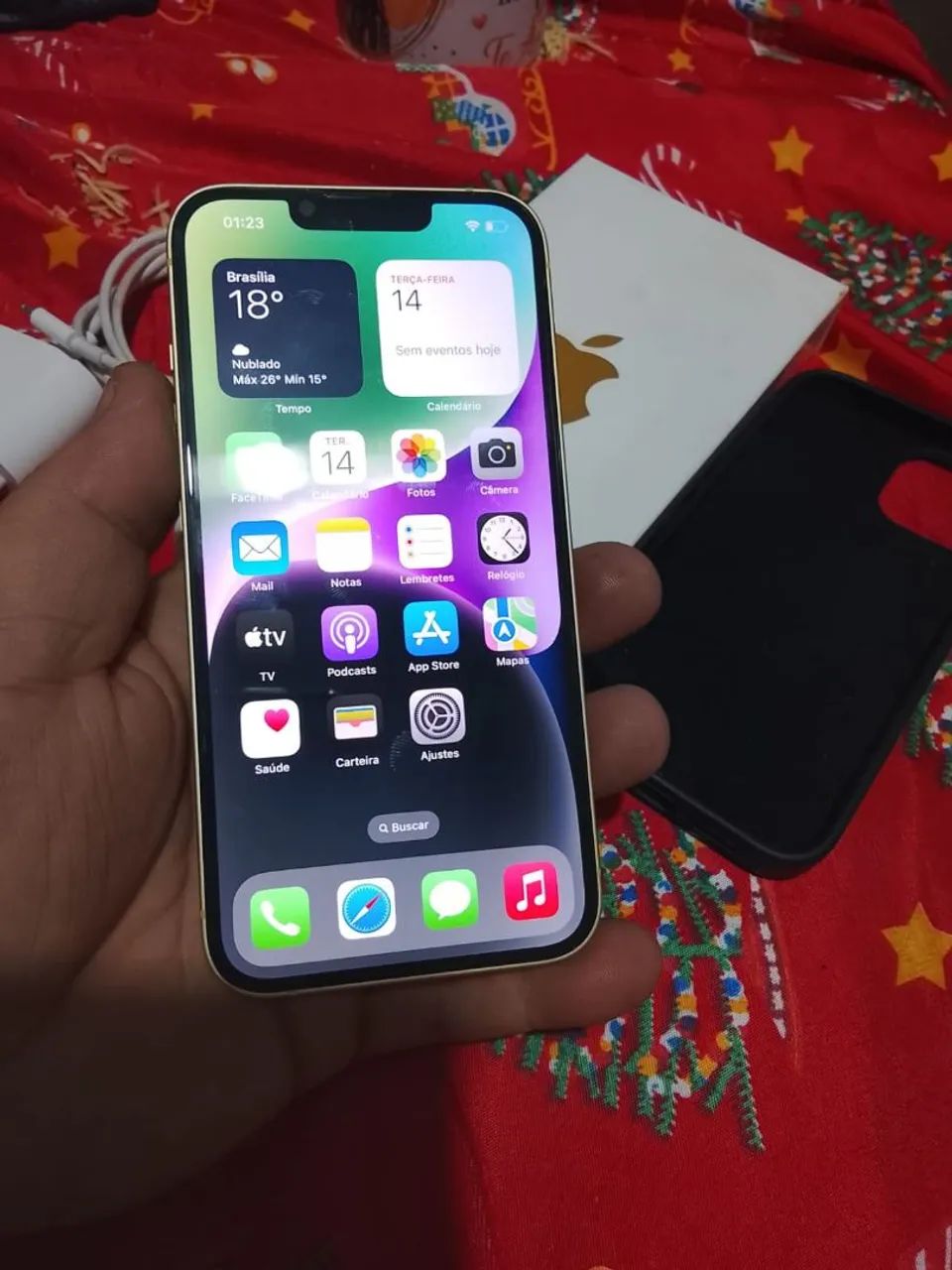 Iphone 14 128 vendo ou troco  - Foto 4