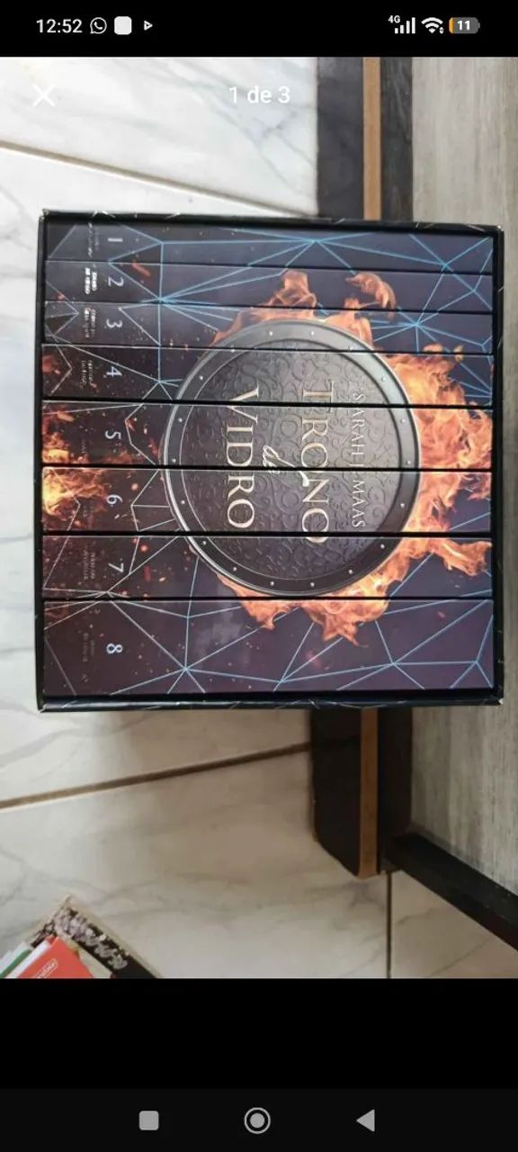 Box trono de vidro