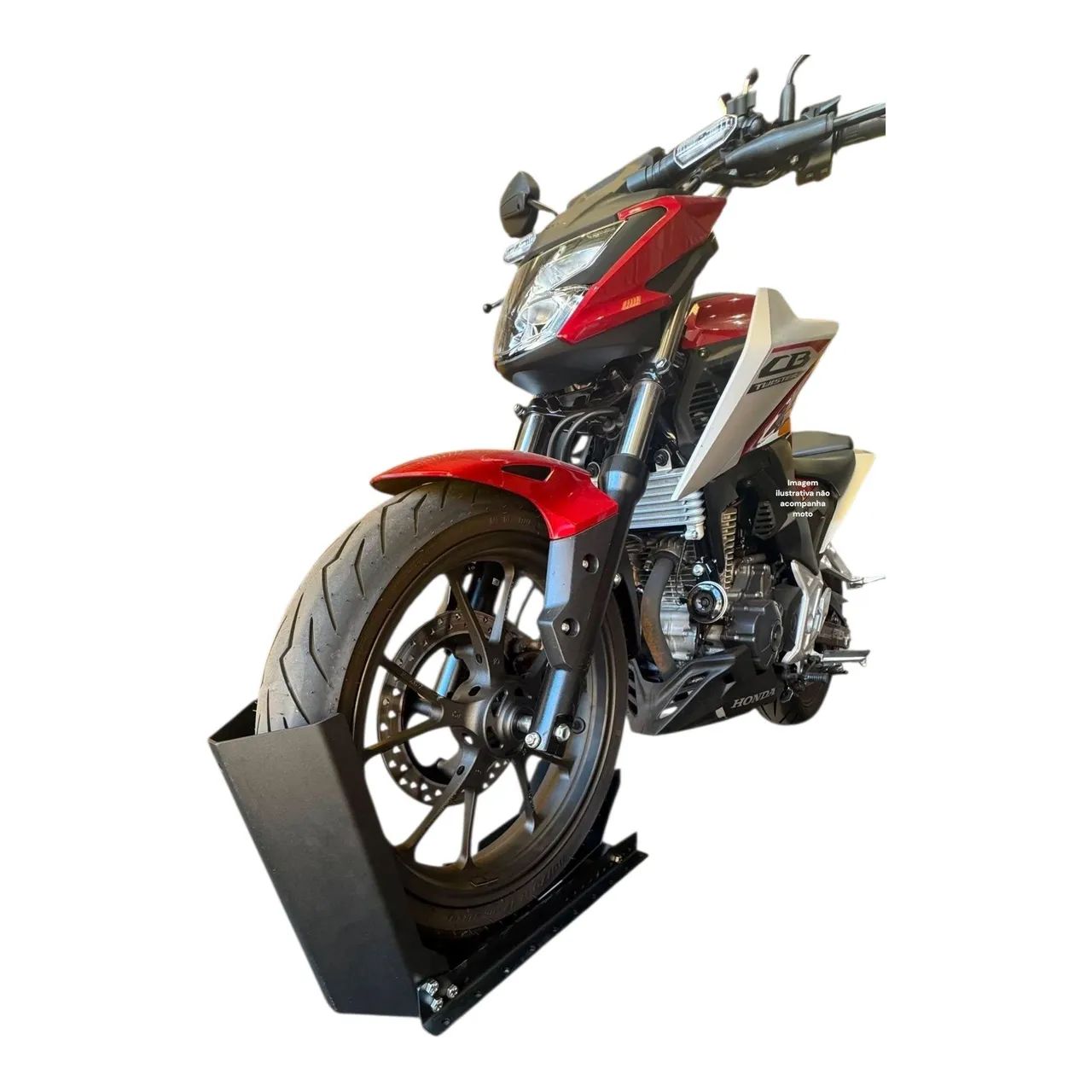 Trava roda para moto 