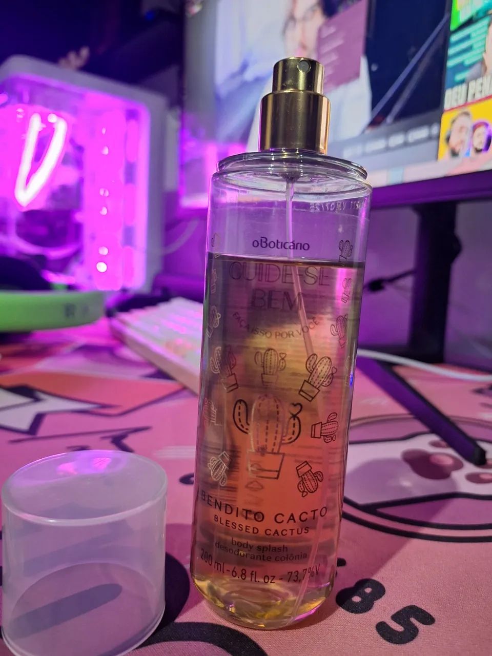Body Splash Cuide-se Bem Bendito Cacto DESCONTINUADO. - Foto 2