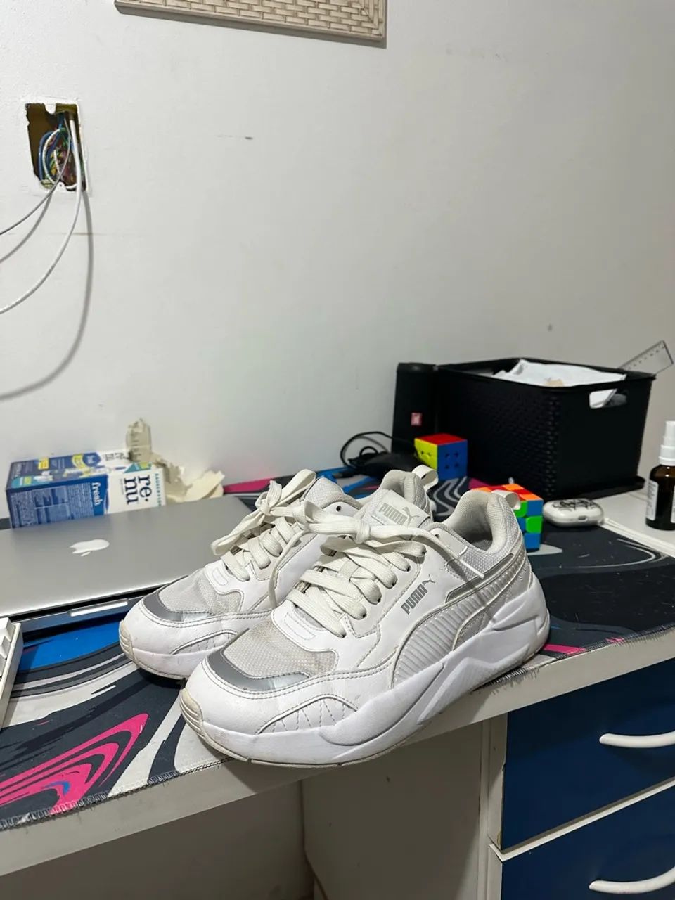 Puma x-ray 2 square branco - tamanho 40