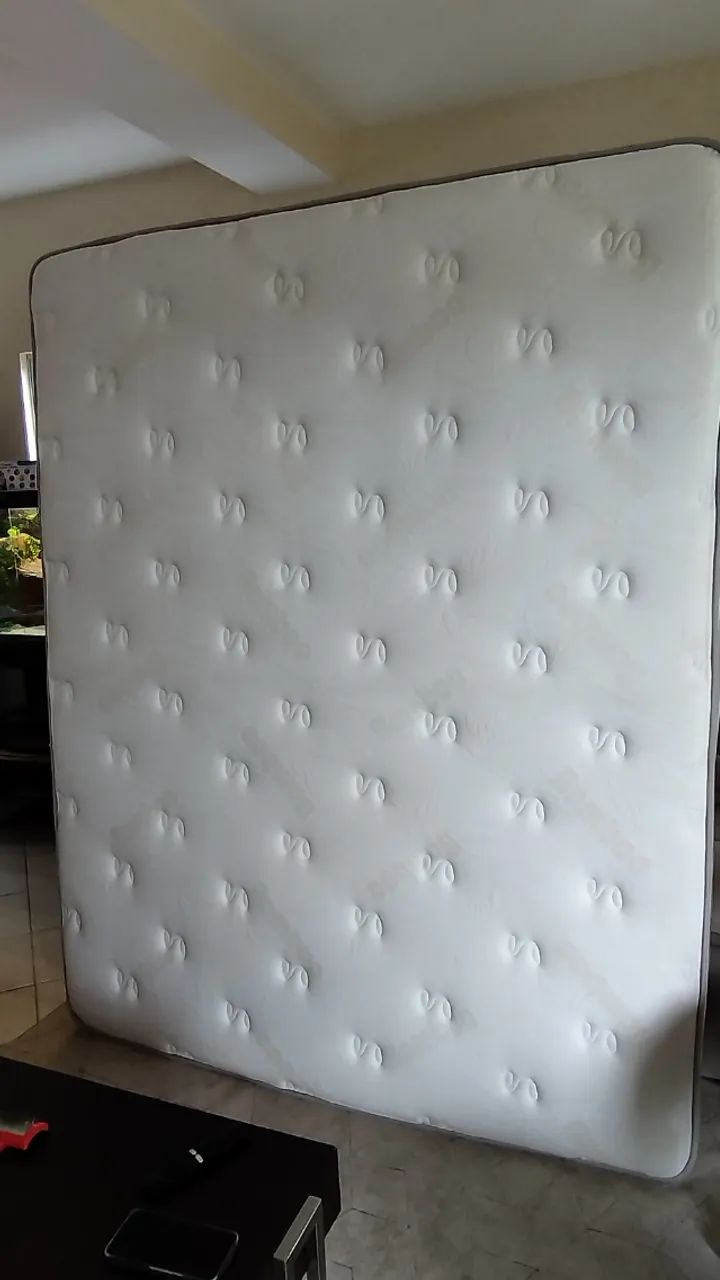 Colchão Queen Herval Bambu - perfeito estado - Foto 5