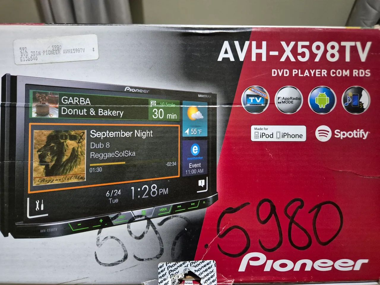 Multimidia Pioneer avh-x598tv - Foto 2