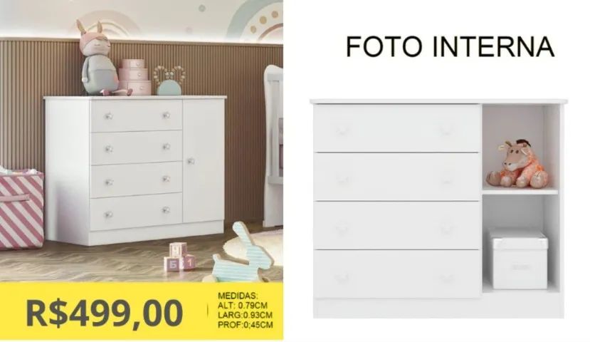 COMODA PARA BEBE A PRONTA-ENTREGA  - Foto 2