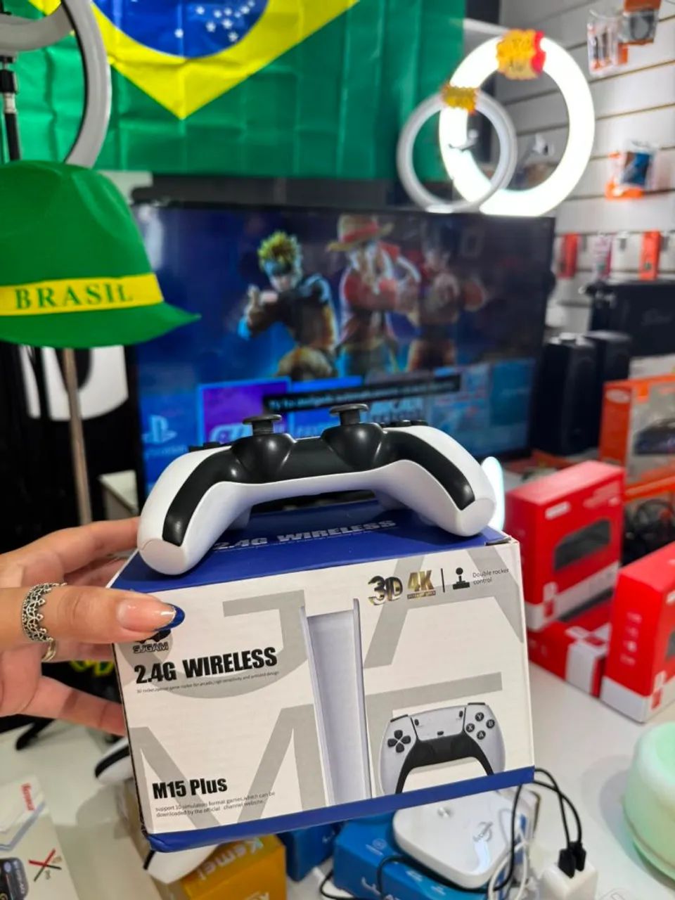 Game Stick m15 promoção  - Foto 3