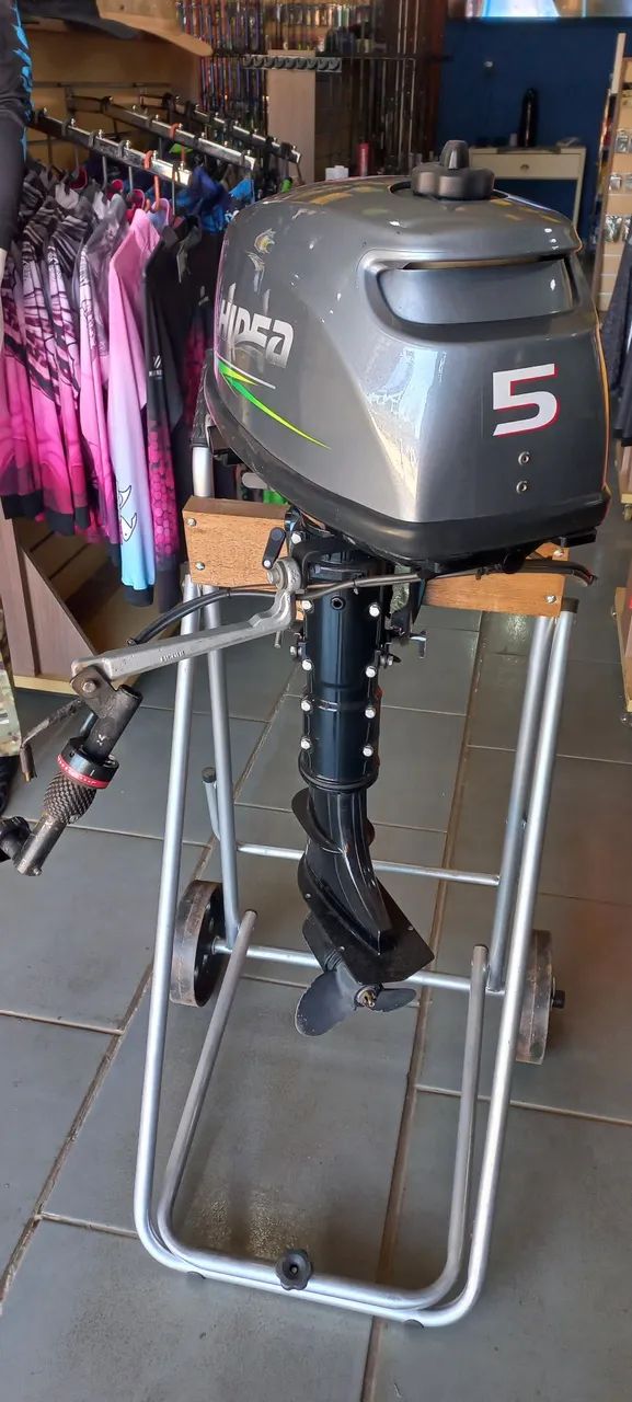 MOTOR 2T HIDEA 5 HP OPORTUNIDADE!!! - Foto 3