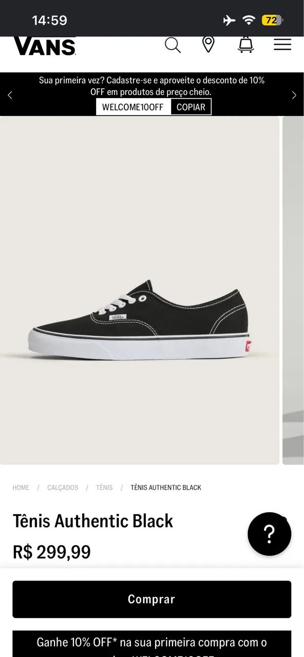 Vans authentic 37