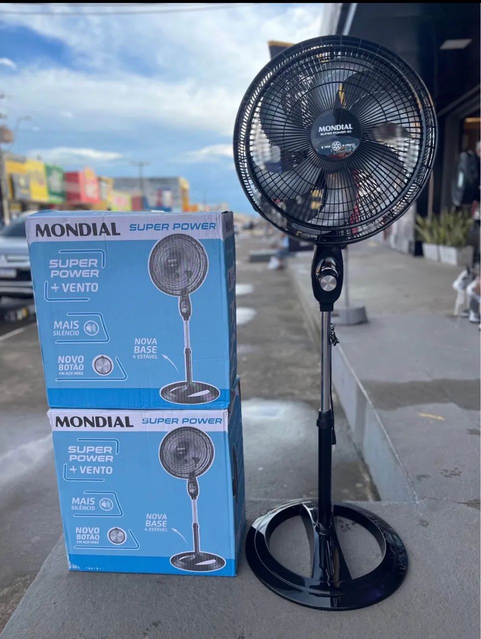 VENTILADOR MONDIAL 40CM DE COLUNA ? - Foto 2