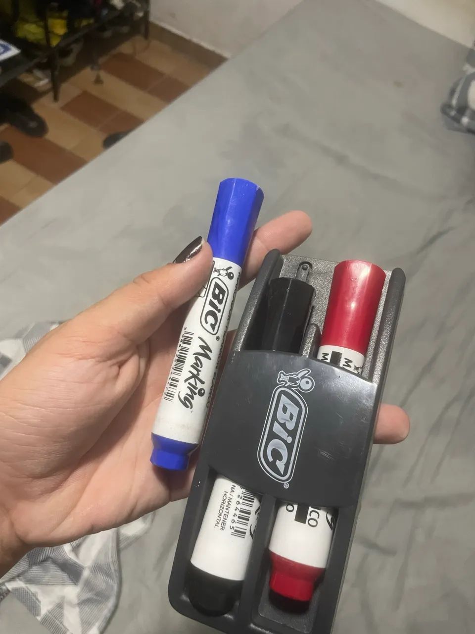 Quadro stallo + canetas bic  - Foto 3