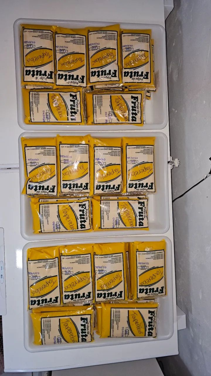 PROMOÇÃO POLPAS DE FRUTAS 1kg por R$ 12,00