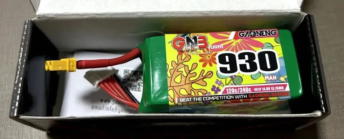Bateria GNB 4S 930mah conector XT30 - Foto 2