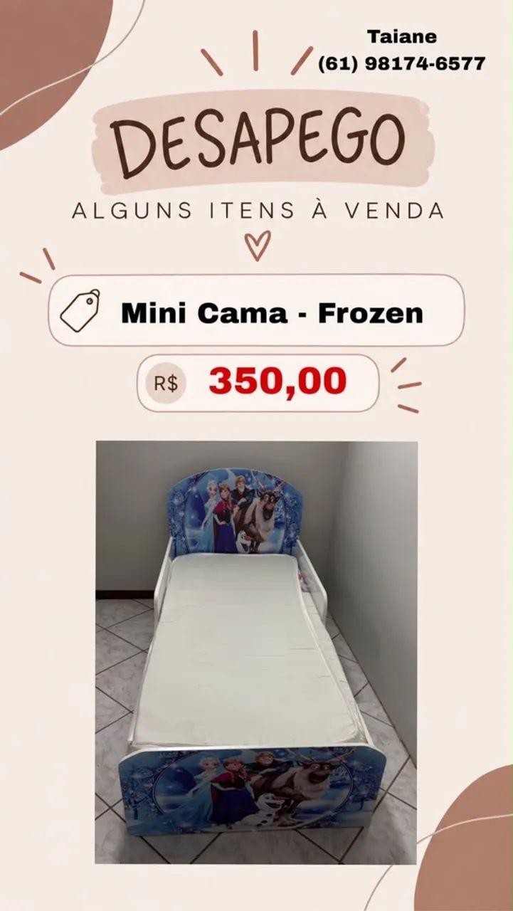 MINI CAMA FROZEN