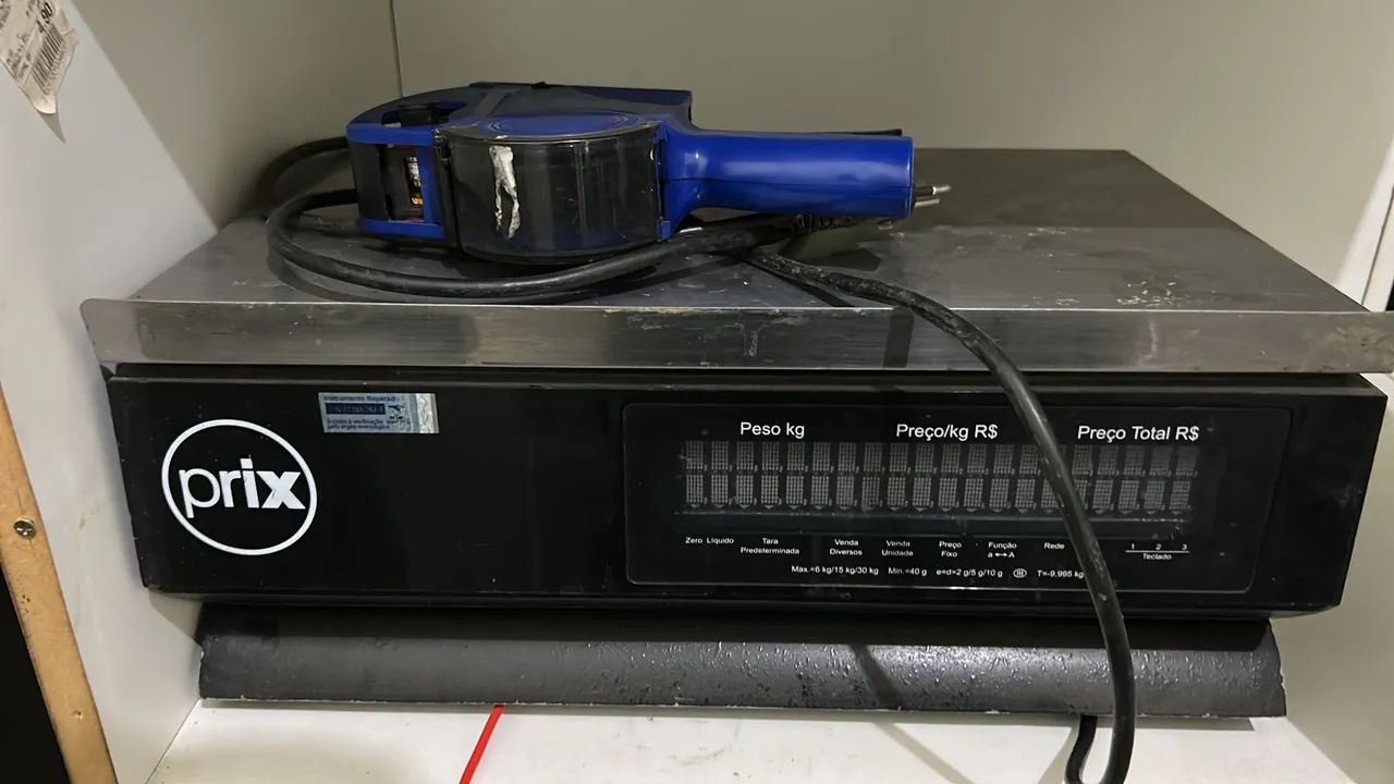 Balança Etiquetadora Prix 5 Plus 30 Kg Wi-fi Toledo (Usado) - Foto 4