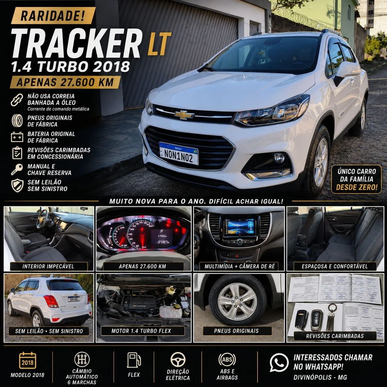 Chevrolet Tracker TRACKER LT 1.4 Turbo 16V Flex 4x2 Aut. 2018