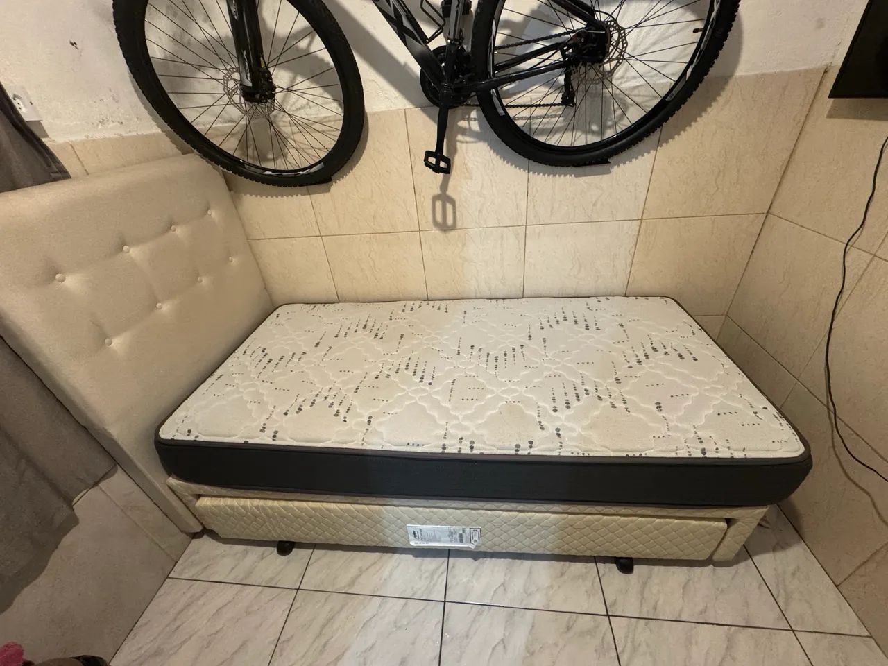 Cama de Solteiro com Auxiliar + Cabeceira  - Foto 3