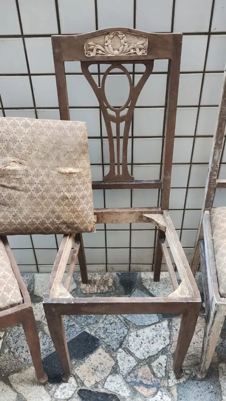 Conjunto 4 Cadeiras de Jantar 1950 - Foto 5