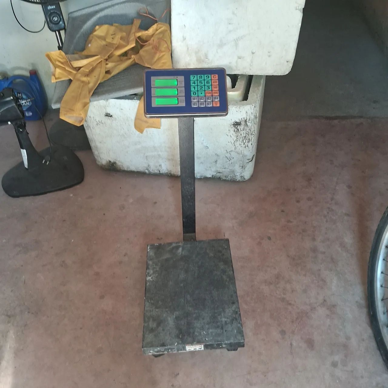 Balança digital de 150kg com defeito