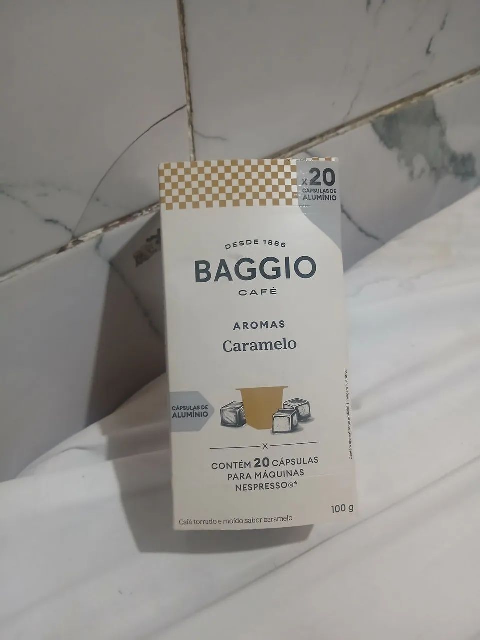 20 cápsulas de café baggio