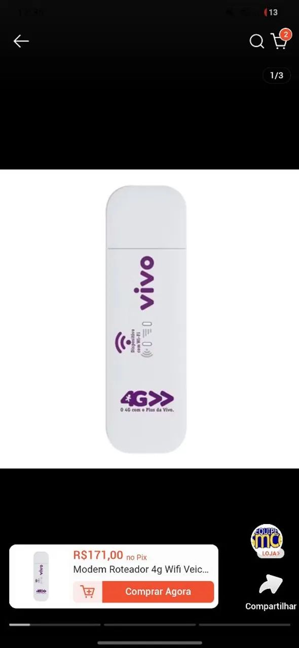 Modem roteador 