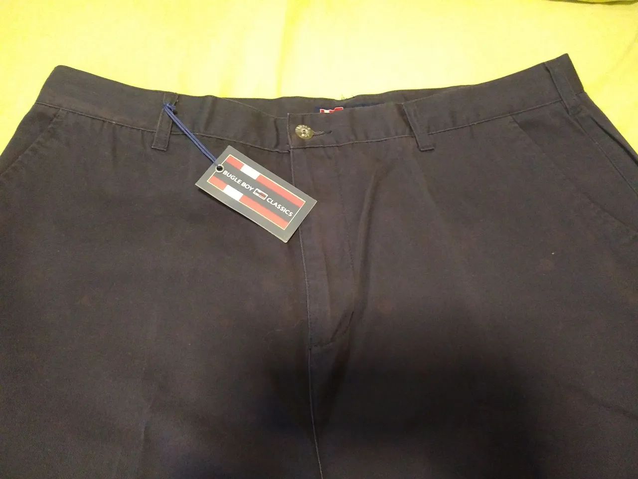 Calça Bugle Boy marinho nova n38 - Foto 2