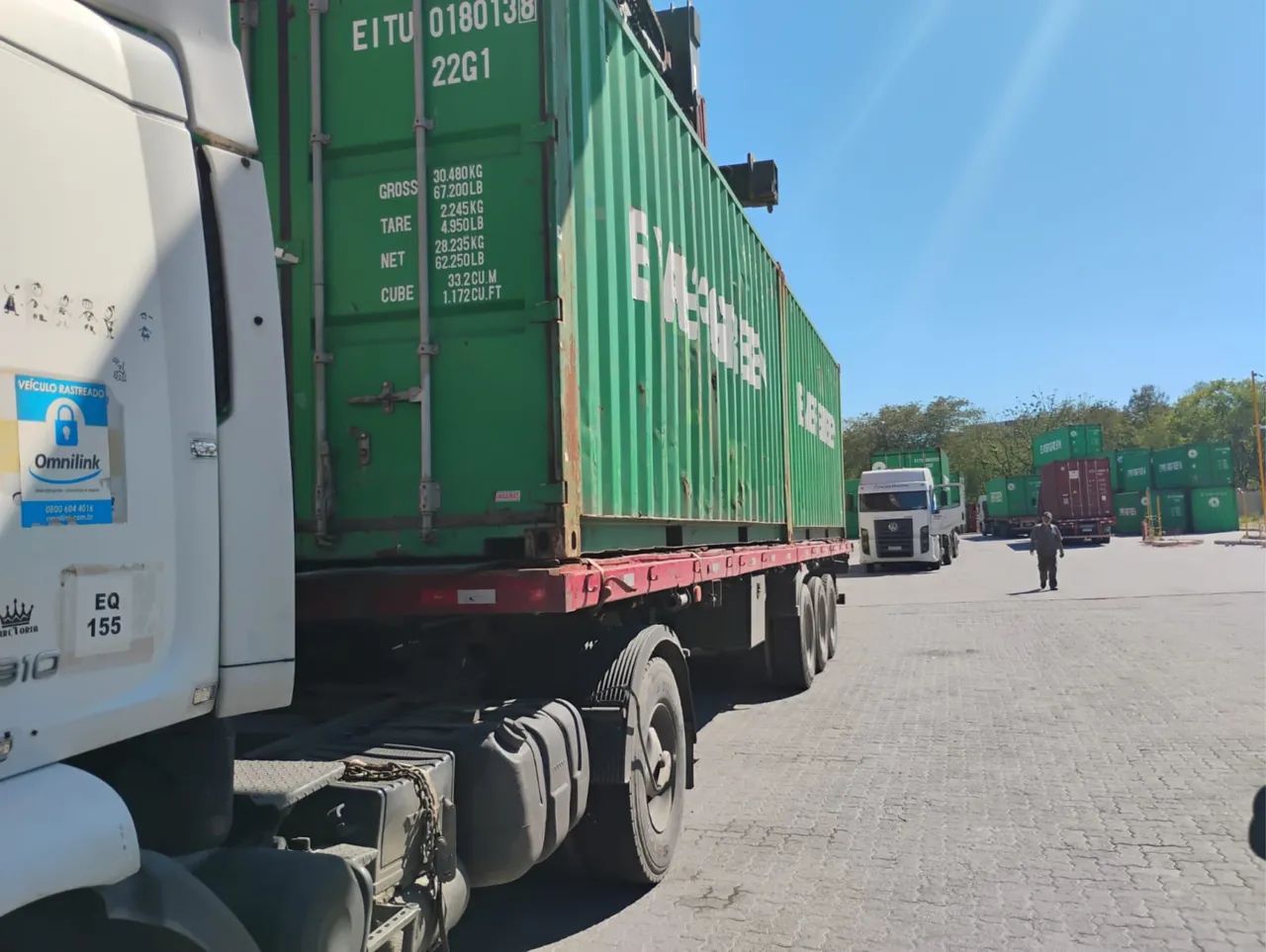 Container em terminal Rio  - Foto 3