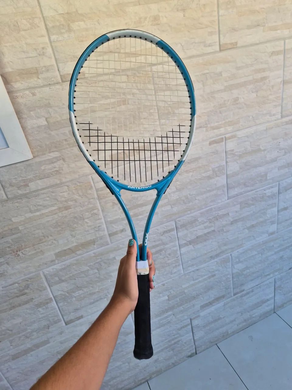 Raquete de Tênis Artengo Azul - Leve e Fácil de Jogar