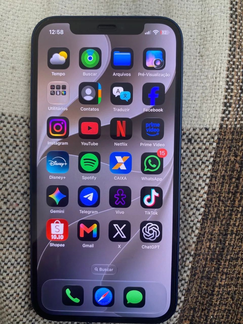 iPhone 12 64GB Azul ? Muito conservado - Foto 3