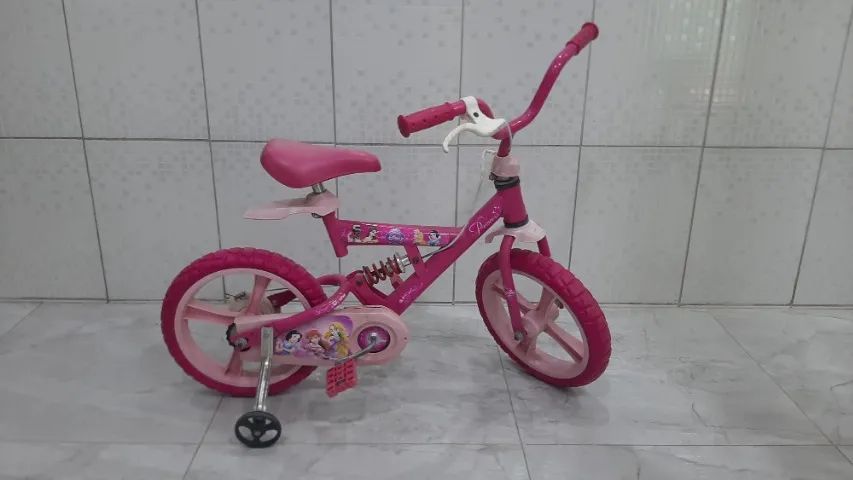 Bicicleta Rosa aro 14  - Foto 3