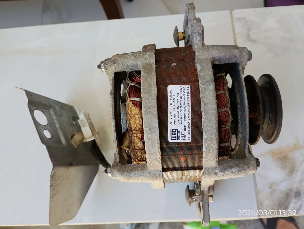Motor de máquina de lavar 