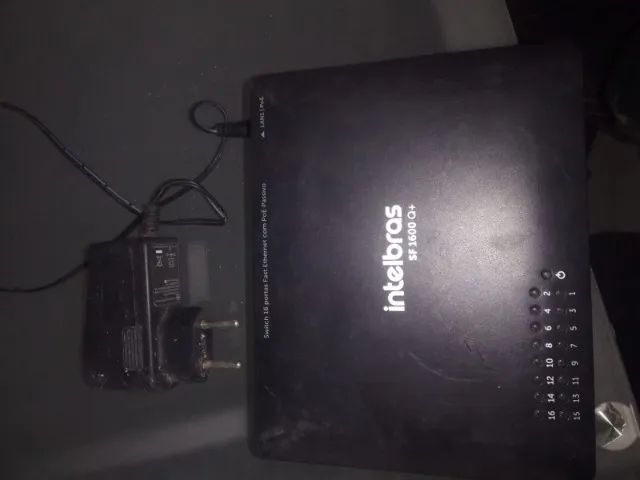 Switch Intelbras SF1600Q+ 16 portas com POE 